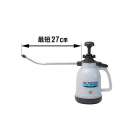 フルプラ ダイヤスプレー プレッシャー式噴霧器 ニューシースルー 伸縮ノズル 1L用 NO.4150