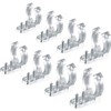 Tvoip 100 Pieces 1/2 Inch LED Rope Light Clips Holder