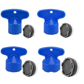 8-Piece Set Tap Wrench for Aerators in Various Sizes - M16.5/M18.5/M21.5/M24, Mounting Wrench for Taps, Flow Regulator Aerator, Fittings Aerator Key