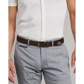 CHAOREN Cinturones Hombre Cinturón Trenzado Elástico Ancho 3.5cm - Cinturon Hombre Cinto Tela Golf para Hombres