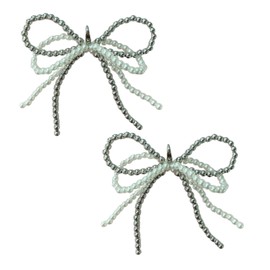 Alldeblue Sneakers, Accessories, Shoe Earrings, Set of 2, Ribbon Charm, Shoe Accessories, No Gemstone