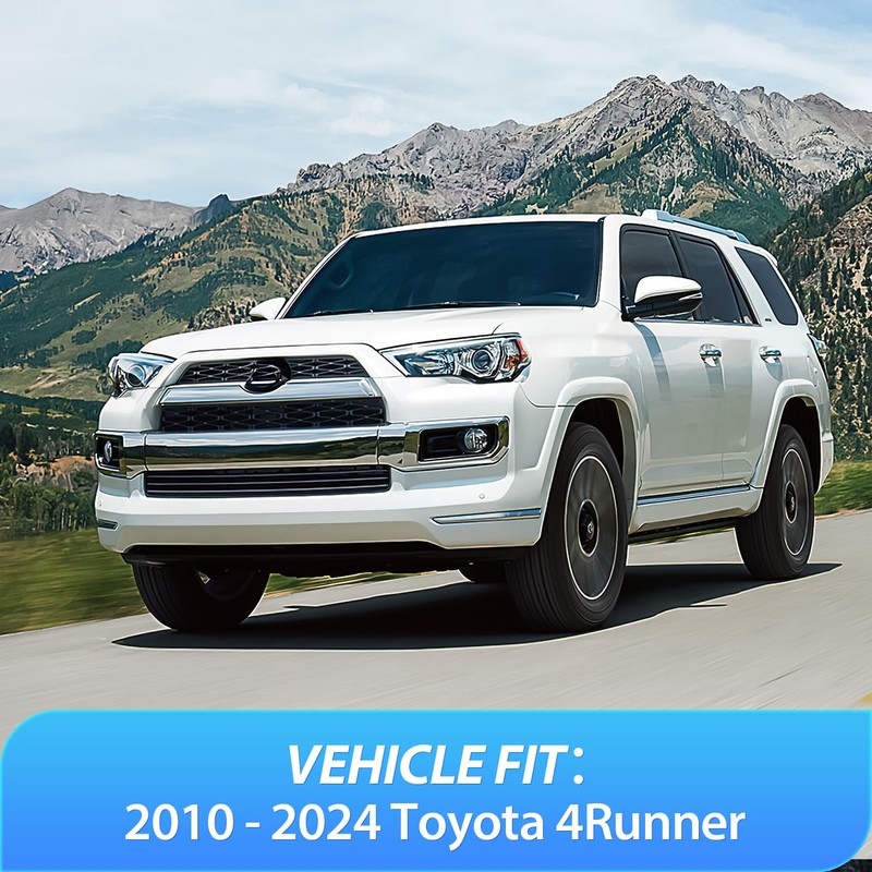 Nilight Durable Rain Guards for Toyota 4Runner 2010 2011 2012