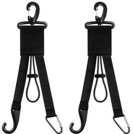 SHANMMY Baseball 3 in 1 Multifunctional Hook, Baseball & Softball Gear Hanger with Bat Holder, Glove Clip, Helmet Hook, Water Bottle Holder (2 Pcs)