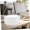 Levemolo Desktop Trash Can Simple Press Garbage Storage Bin for