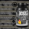 Suplemento Polvo Creatina Monohidratada Boss 1 Kg 100 Servs