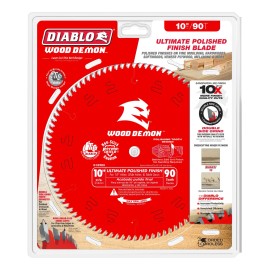 Disco Sierra Diablo Dientes D1090x Melamina Chapado