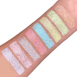 Moon Glitter Pastel Glitter Shaker - 100% Cosmetic Glitter for Face, Body, Nails, Hair and Lips - 3g - Mint
