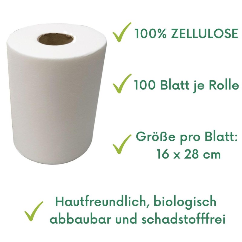 avo+cado Classic Nappy Fleece for Cloth Nappies - 2 Rolls
