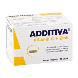 Dr.B.Scheffler Nachf. GmbH and Co. KG Additives Vitamin C + Zinc Depot 80 Capsules