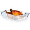 Casserole Dish Baking Dish Glass Roasting Dish Fireproof Heat Resistant