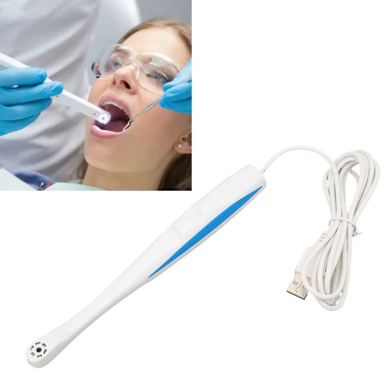 USB Dental Camera with 6 LED Lights HD Waterproof Dental