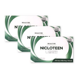 Niclotine 600mg / 니클로틴 600mg X 30정 3박스 헬큐어 프리미엄 솔루션 클로렐라