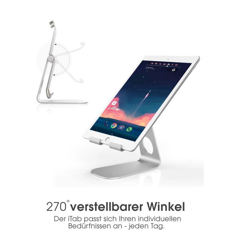 Terratec 219728 Aluminium Mount for Smartphone and Tablet