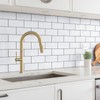 StyloVue 100 Pieces Peel and Stick Backsplash for Kitchen, 3"