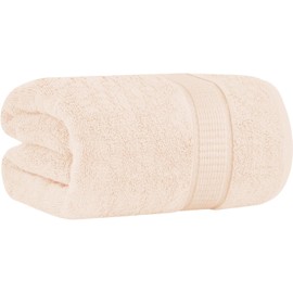 Oakias 600 GSM Bath Sheets - 1 Pack Sea Salt 35x70 Extra Large Bath Towels - 100% Ring Spun Cotton Soft & Quick Dry - Shower Towels for Hotels, Gym & Spa