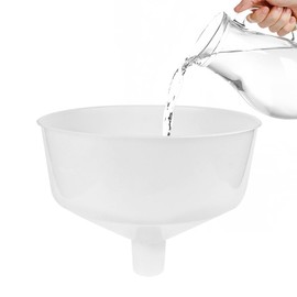 Filling Funnel Plastic Wide Mouth Canning Funnel Oil Resin Filter Cup (26.5X26.5X19.5CM)