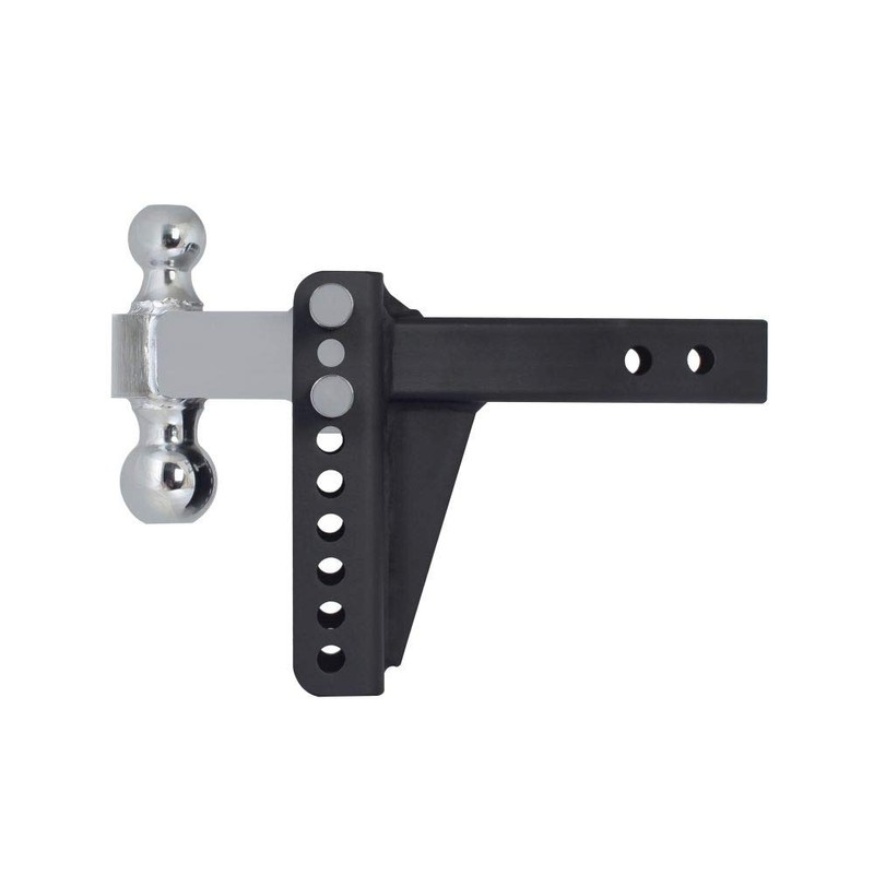 Trailer Valet Blackout Adjustable Drop Hitch – 14,000 lb Capacity