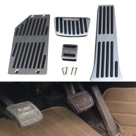 kashaipu Car Footrest Gas Brake Pedal Cover Set- Compatible with Kia Sorento Optima Cadenza Sportage Stinger Sorento Optima Cadenza