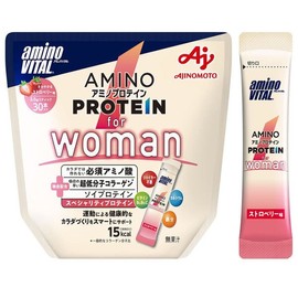 아미노바이탈 아미노프로틴 여성용 딸기맛 30개입 유청단백질 아미노산 Amino Vital Amino Protein Women's Strawberry Flavor 30 Count Whey Protein Amino Acid