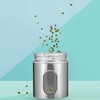 Storage Container Viewing Window Airtight Lid Tea Sugar Beans Dry