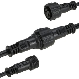 G40  String Light 2 Spare Bulbs Total Power 175W 27FT E12 Base for Patio Garden Backyard Party Christmas Holiday Wedding Decorations