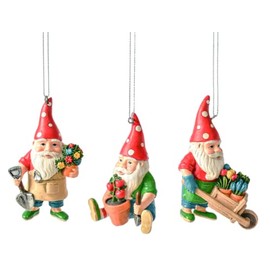 Ganz Midwest-CBK Garden Gnome Ornaments 3pc Set MX179764