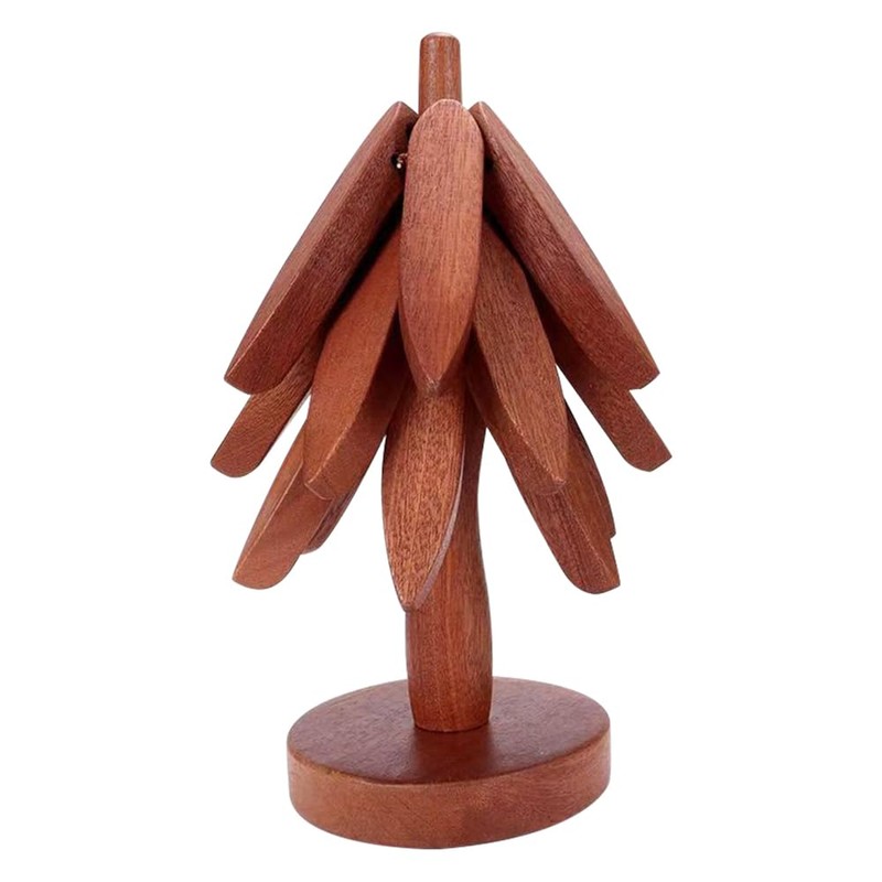 ADDLIVE Tree Wood Coasters, 3 Pcs Tree Art for Wood
