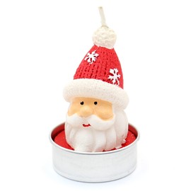 Dekohelden24 Set of 6 Santa Claus Tea Light Dimensions 4 x 4 x 6 cm 6 cm 6 cm