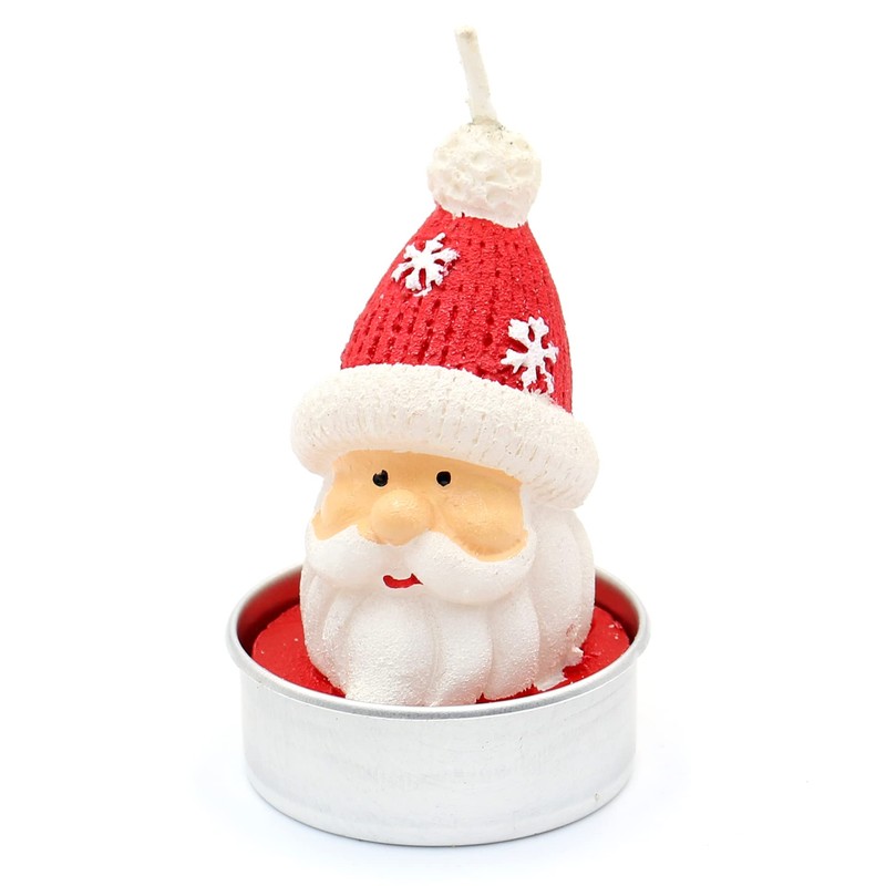 Dekohelden24 Set of 6 Santa Claus Tea Light Dimensions 4