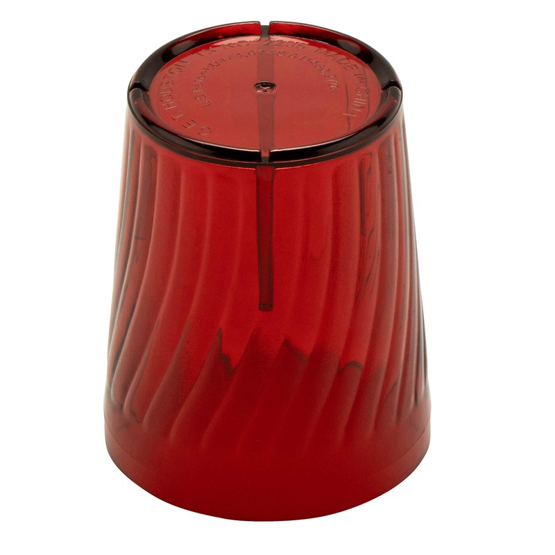 G.E.T. Enterprises 2206-1-R Red 6 oz. Plastic Tahiti Tumblers (Pack