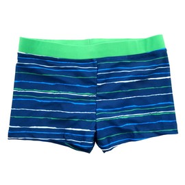 Aivtalk Traje de baño para niños y niños, calzoncillos tipo bóxer a rayas, Franjas Azules, 3 Años/4 Años