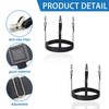 ZYETGH Pack of 4 Men's Shirt Holders, Elastic Shirt Holder,