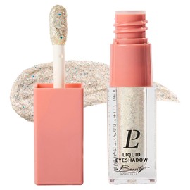 LEPOREM LP03Moody Queen Liquid Eyeshadow Glitter Makeup Eyeshadow Glitter Teardrop Bag Cosmetics Eye Makeup Crumble Resistant