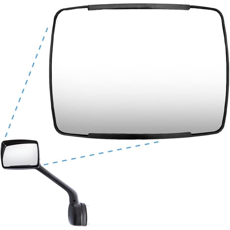 Hood Mirror Glass Replacement for Kenworth T680 Peterbilt 579 587,