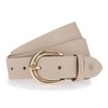Tamaris Leather Belt W80 Nude