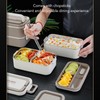2 Tier Stackable Bento Box 304 Stainless Steel Insulated Lunch