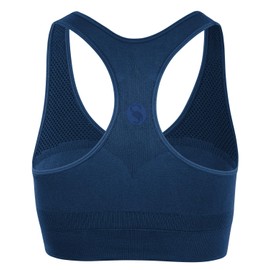 STARK SOUL Bra Light Support - Sports Bra Double Layer for Women, Sizes S, M, L and XL, navy
