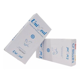 Negro Guantes Negros 100 Pzas Color Agua Talla Nitrilo Chico Azul