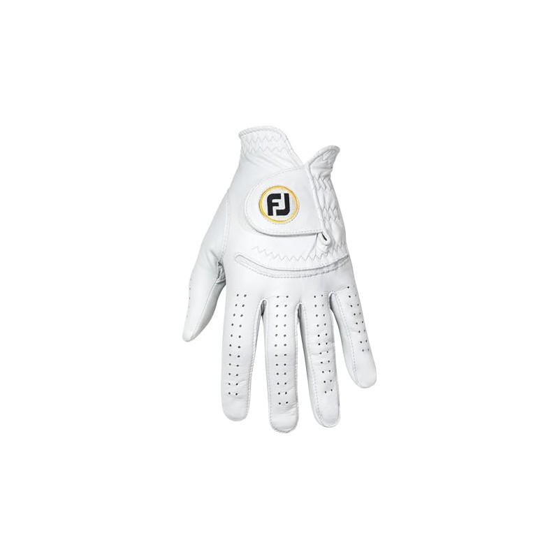 FootJoy Staysoff Women's Golf Gloves, White, 7.9 inches (20 cm),