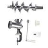 Manual Meat Grinder, Stainless Steel Blade Spiral Shaft Multifunctional Meat