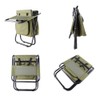 WBTY Outdoor Folding Chairs Portable Camping Stool Backpack Seat with