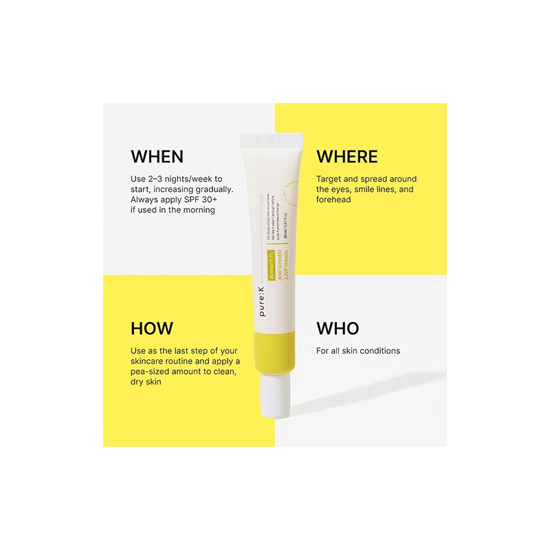 pure:K [pure:K]Retinal 0.1% Anti-Wrinkle LNP Cream 20ml
