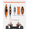VEVOR Kayak Cart, 300 lbs Load Capacity, Foldable Kayak Trolley