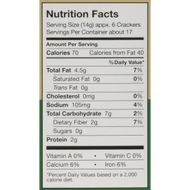 Julian Bakery Paleo Thin Crackers | Salt & Pepper | USDA Organic | Gluten-Free | Grain-Free | GMO Free | Low Carb | 6 Pack