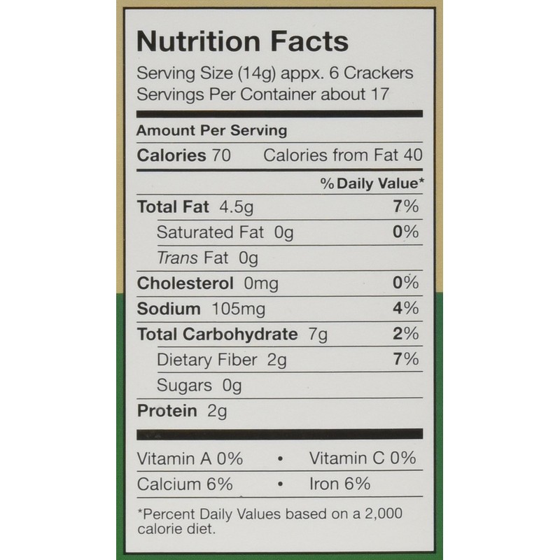 Julian Bakery Paleo Thin Crackers | Salt & Pepper |