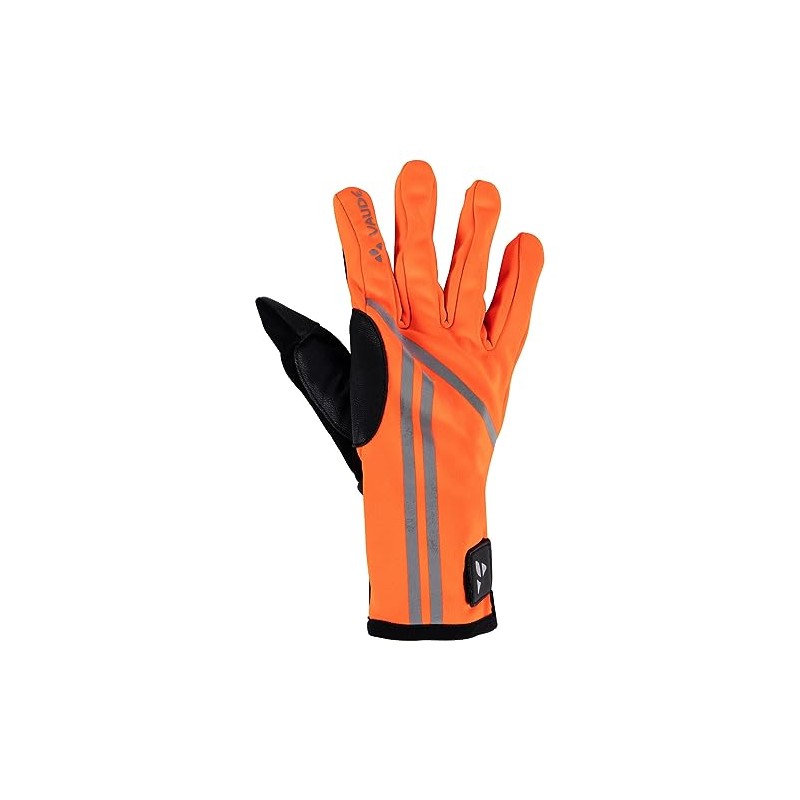VAUDE Posta Warm Gloves, Neon Orange, 9