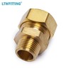LTWFITTING Brass 7/8-Inch OD x 1/2-Inch Male NPT Compression Connector