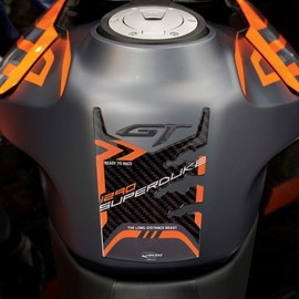 labelbike - 3D Sticker Motorcycle Tank Pad Protection and Decoration Made of Resin Compatible with KTM 1290 Super Duke GT 2022-2024