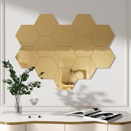 VEELIKE 15.7''x118'' Glossy Blue Metallic Vinyl Wallpaper Peel and Stick Non Glass Reflective Blue Mirror Vinyl Roll Adhesive Chrome Vinyl Sticker for Crafts Car Decals Cabinet Walls Home Decor