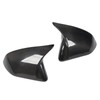 1 Pair Side Mirror Cap Cover Standard Carbon Fiber Glossy
